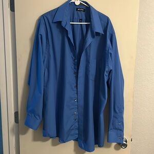Men’s Blue Dress Shirt size XXLT